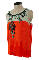 Gorgeous Little Upcycled Vintage Silk Kimono Fabric Top w Hand Applied 1920s Detailing