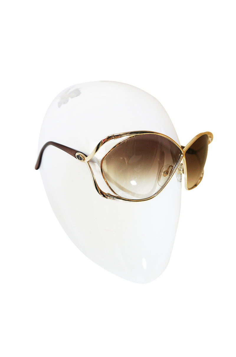 1970s Iconic Christian Dior 2056 Butterfly Sunglasses