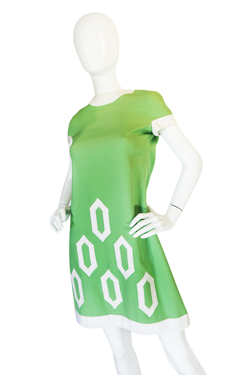 1969 Documented Pierre Cardin Runway & Ad Campaign Dress