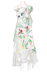 Resort 2018 Rosie Assoulin "Say It With Flowers" Printed Floral Dress