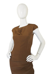 F2008 Yves Saint Laurent Silk Fitted Dress