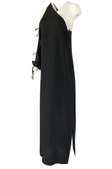 S/S 2016 Rosetta Getty Open Sleeve One Shoulder Caftan Dress