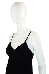 1970s Amazing Black Nina Ricci Dress