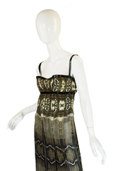 2006 Python Silk Roberto Cavalli Gown