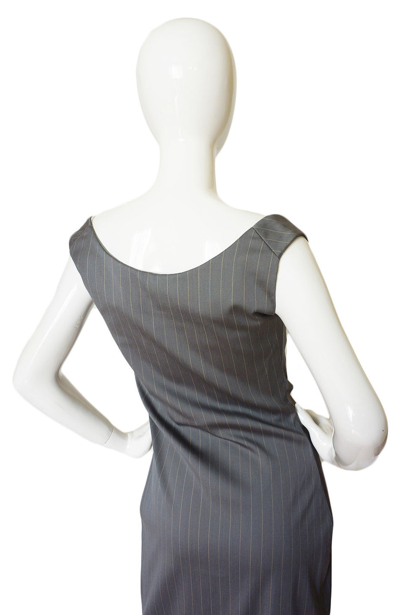 1990s Vivienne Westwood Pinstripe Dress