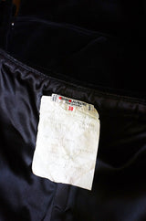 1970s Yves Saint Laurent Velvet Corset