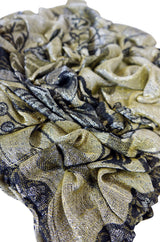 Handmade Gold Vintage Metallic Clutch