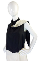 Recent Graphic B&W Silk Celine Shift