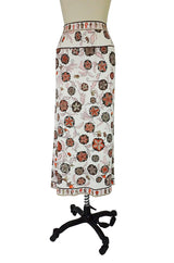 1970s Pucci Silk Skirt and Matching Scarf