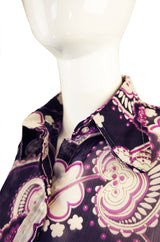 1970s Ballon Sleeve Ben Sherman Top