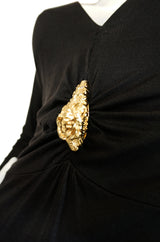 F/W 2000 Tom Ford for Gucci Plunge Jersey Dress