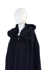 Rare 1960s Sybil Connolly Crochet Cape