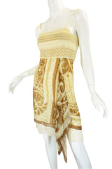 1980s Dior Numbered Raffia Dress Set