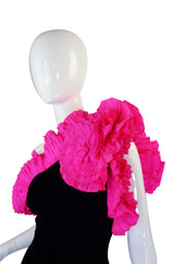 1980s Couture Nina Ricci Velvet Dress