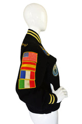 1986 Patchwork Varsity Bomber Jacket