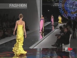 Prettiest Spring 2008 Valentino Runway Strapless Dress in Pink Yellow & Purple