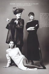 Important Spring 1993 Yves Saint Laurent Haute Couture One Shoulder Silk Crepe Dress