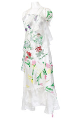 Resort 2018 Rosie Assoulin "Say It With Flowers" Printed Floral Dress