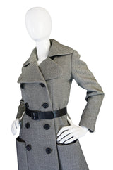 1960s Beautifully Tailored Norman Norell Couture Coat