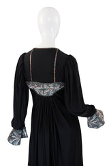 Museum Held 1970s Bill Gibb Sequin Detail Jersey Dress