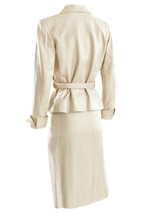 Important 2001 Yves Saint Laurent Haute Couture 'Just Married' Documented Runway Suit