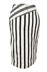 Spring 2015 Altuzarra 'Arcadia' Runway Graphic Striped Skirt