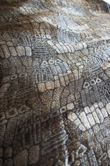 Rare 1920s Gold Lame & Silk Fringe Shawl