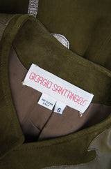 c1979 Suede Applique Giorgio Sant'Angelo Jacket