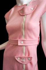 Late 1960s Courreges Hyperbole Mini