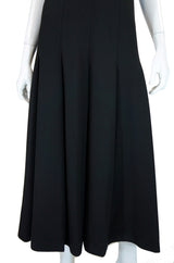 1970s Amazing Black Nina Ricci Dress