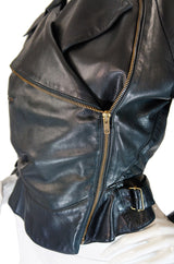 F/W 1990s Alaia Biker Jacket Size 38