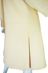1960s Structured Irene Cream Dress