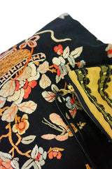 Antique Kimono Silk Fabric Clutch