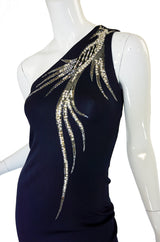 1970s Sequin Bird Bob Mackie Gown