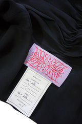 Recent Tuleh Silk Split Sleeve Plunge Top