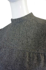 1960s Pom Pom Tassle Dior Wool Dress