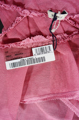 Recent Prada Pink Tulle Stretch Tank Top