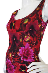 1990s Dolce & Gabbana Floral Dress