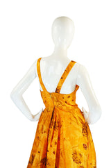 1950s Draped Silk Suzy Perette Dress