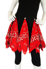 1989 Patrick Kelly Bandana Jumpsuit