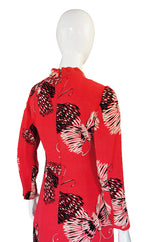 1960s Cheongsam Butterfly Dress
