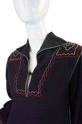 1970s Janice Wainwright Tunic Dress