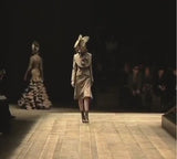 Spectacular Fall 2006 Alexander McQueen 'The Widows of Culloden' Collection Look 15 Skirt Suit