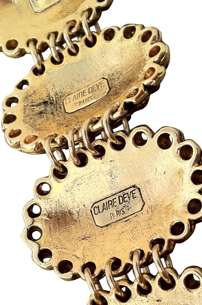 Rare CLAIRE DEVE Bracelet 1980s
