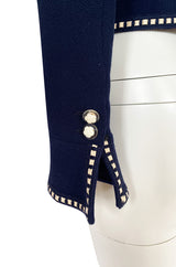 Spring 1992 Chanel Runway Lookbook Ad Campaign Patent Ribbon Jacket