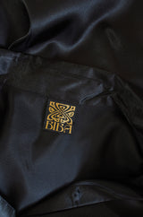 1990s Biba Satin French Cuff Shirt