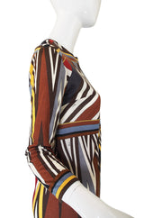 1960s Emilio Pucci Fine Silk & Cashmere Dress