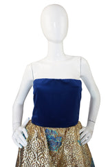 1980s Arnold Scaasi Couture Gown & Sable Jacket