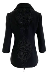 Immaculate 1990s Christian Lacroix Haute Couture Tailored Jacket w Extravagant Buttons