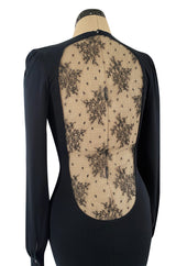 Runway Fall 2005 Alexander McQueen 'The Man Who Knew Too Much' Full Lace Back Dress